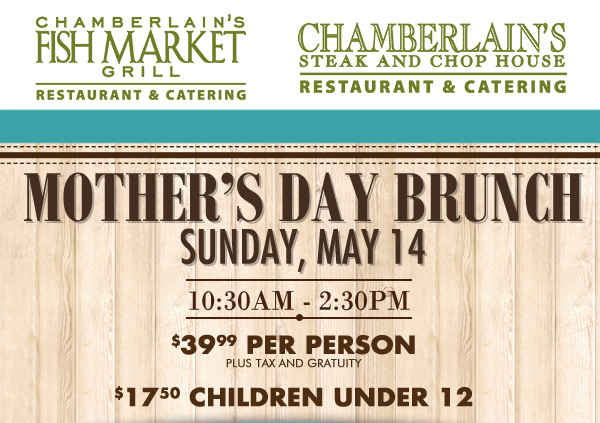 Mother's Day Brunch
							 See image for full disclaimer
