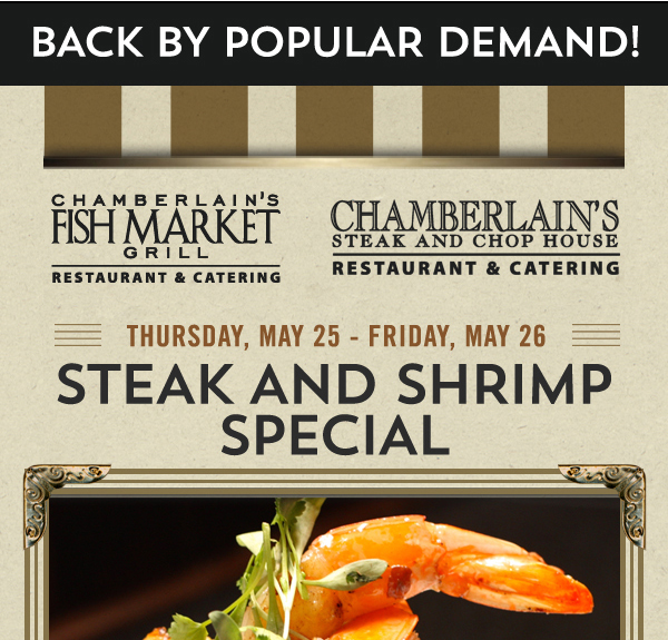 Steak & Shrimp Special
							 See image for full disclaimer