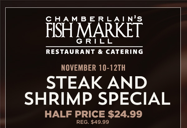 Steak & Shrimp Special
							 See image for details