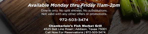 Chamberlain's Restaurants
							 See image for details