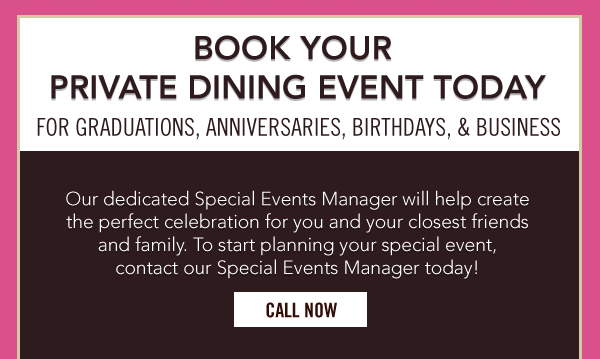 Make Your Reservations Today! www.chamberlainssteakhouse.com