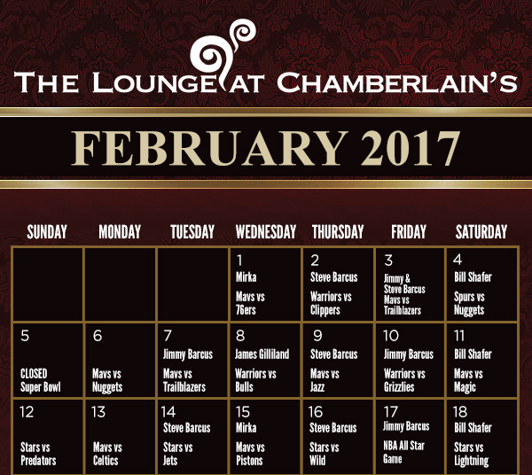 Events Calendar
							 See image for full details and disclaimer