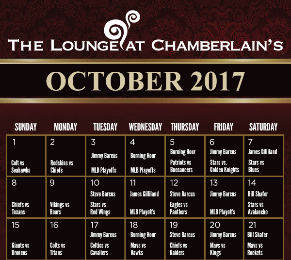 Events Calendar
							 See image for full details and disclaimer