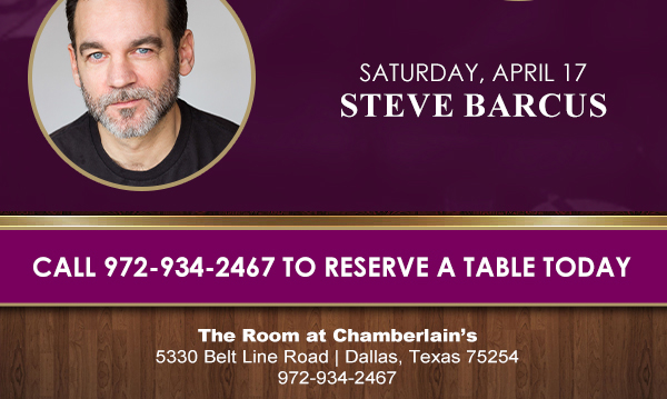 Please mention The Cigar Lounge At Chamberlain's when making reservations. Open to the public Daily at 4pm