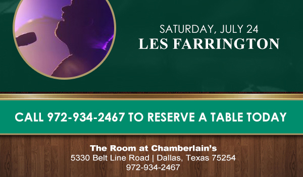 Please mention The Cigar Lounge At Chamberlain's when making reservations. Open to the public Daily at 4pm