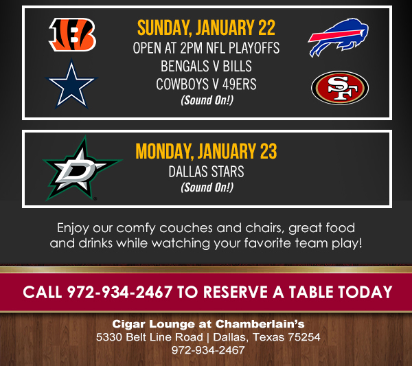 Cigar Lounge At Chamberlain's