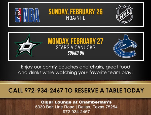 Cigar Lounge At Chamberlain's