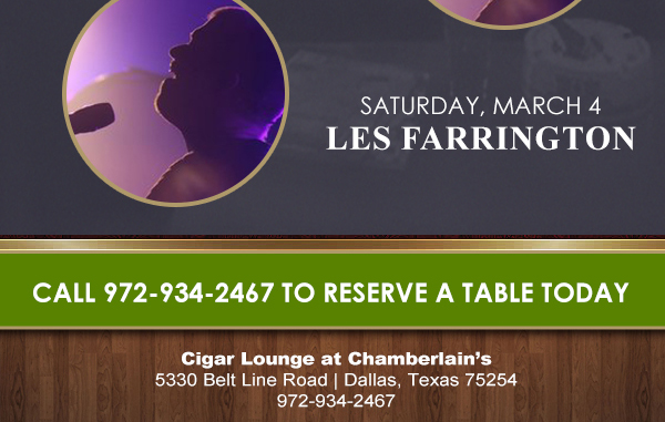 Cigar Lounge At Chamberlain's