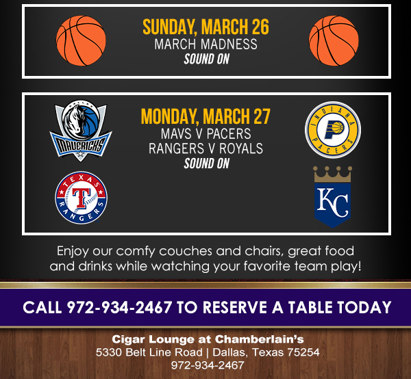 Cigar Lounge At Chamberlain's