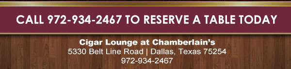 Cigar Lounge At Chamberlain's