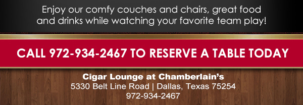 Cigar Lounge At Chamberlain's
