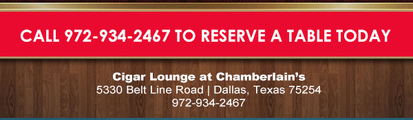 Cigar Lounge At Chamberlain's