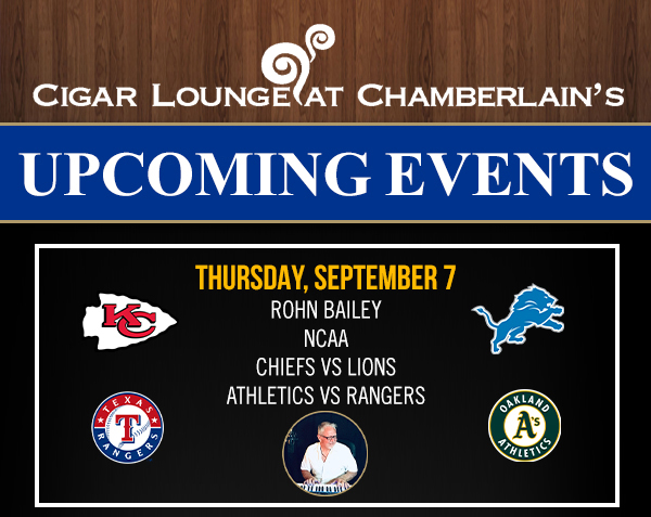 Cigar Lounge At Chamberlain's