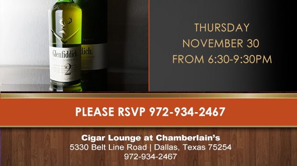Cigar Lounge At Chamberlain's