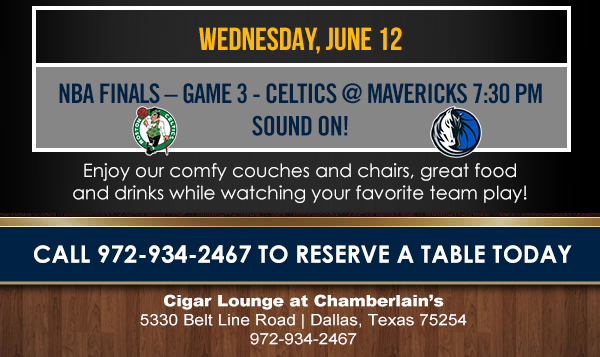Cigar Lounge At Chamberlain's