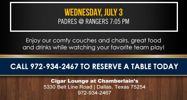 Cigar Lounge At Chamberlain's