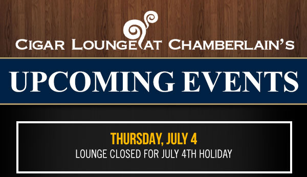 Cigar Lounge At Chamberlain's