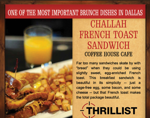 One of the most important brunch dishes in Dallas