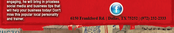 6150 Frankford Rd. Dallas, TX 75252 (972) 232-2333