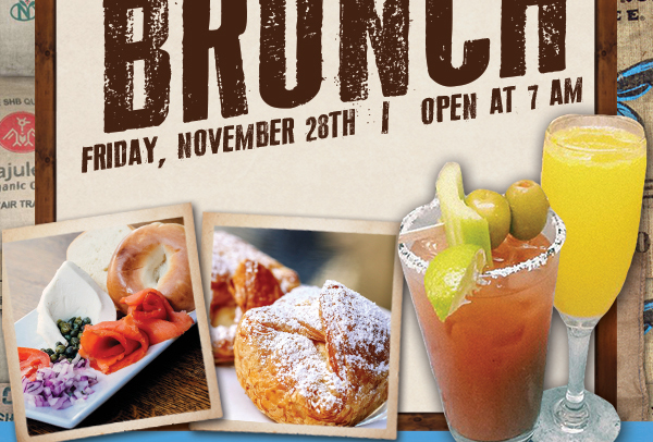 Friday, Nov 28 - Open at 7am