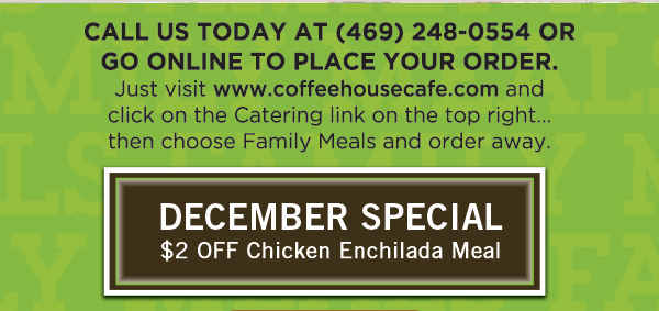 December Special
							 See image for full details