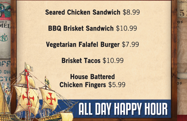 New Menu Items
							 See image for full details