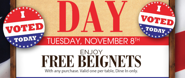 Enjoy a Free Drip Coffee
							 See image for full details