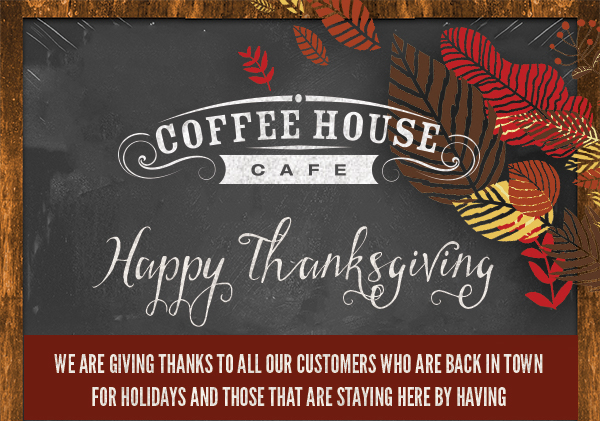 Happy Thanksgiving
							 See image for full details