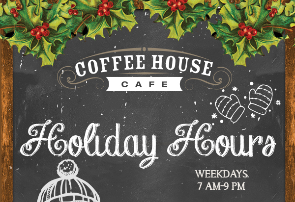 Holiday Hours
							 See image for full details