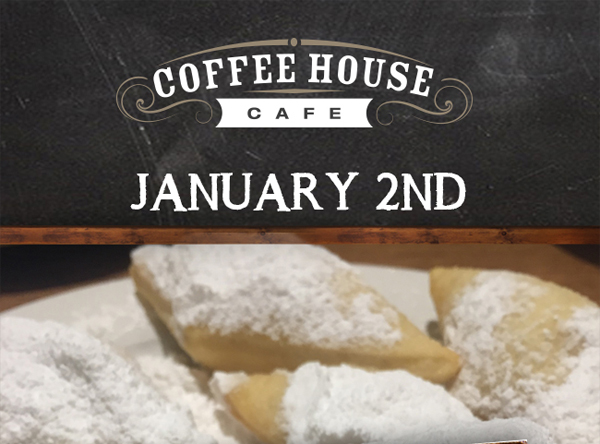 Free Beignets!
							 See image for full details