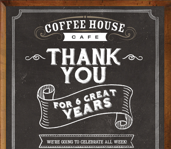 Thank you for 6 great years!
							 See image for full details