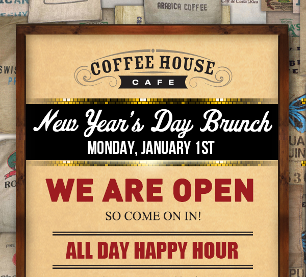 New Year's Day Brunch
							 See image for full details