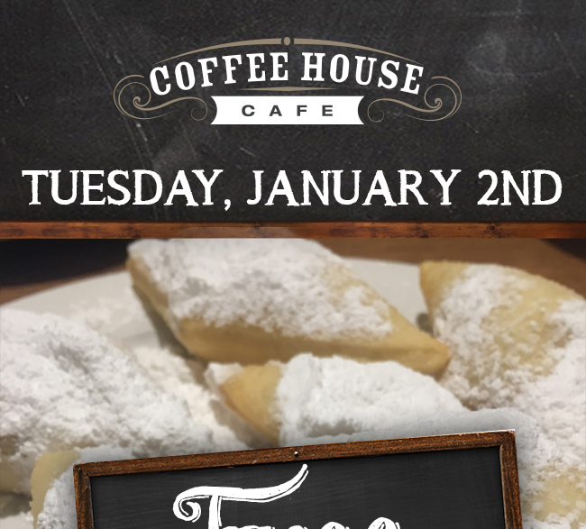 Free Beignets
							 See image for full details