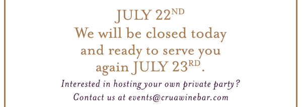 Find Your Location and Reserve! www.cruwinebar.com/locations-2