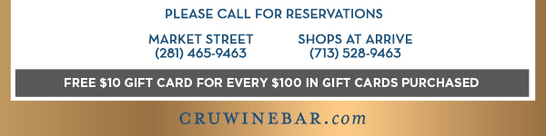Find Your Location and Reserve! www.cruwinebar.com/locations-2