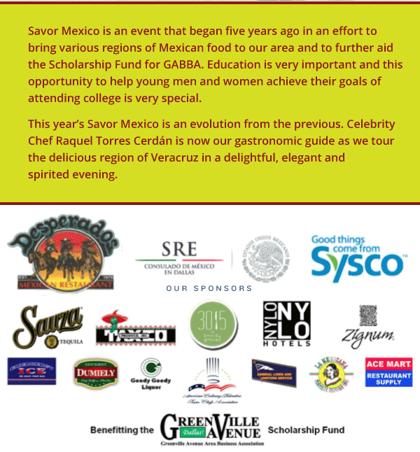 Sponsor information