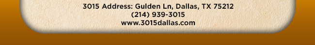 3015dallas.com
							 See image for full details