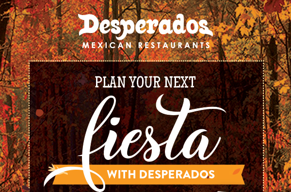 Order Online Today! www.desperadosrestaurant.com/locations/#order - Serving our authentic family traditions for over 40 years.