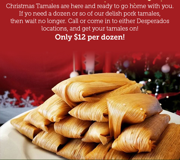 Order Online Today! www.desperadosrestaurant.com/locations/#order - Serving our authentic family traditions for over 40 years.