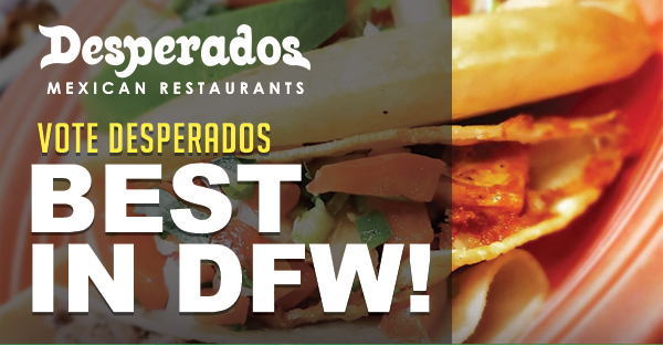 Order Online Today! www.desperadosrestaurant.com/locations/#order - Serving our authentic family traditions for over 40 years.