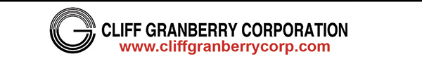 cliffgranberrycorp.com
							 Dallas, Texas
							 972-381-8899
							 ...since 1958