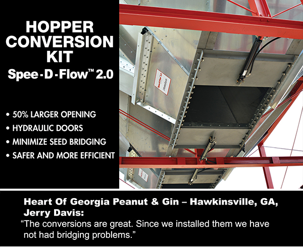 
							 Spee-D-Flow 2.0
							 50% larger opening
							 Minimize seed bridging
							 See image for full details