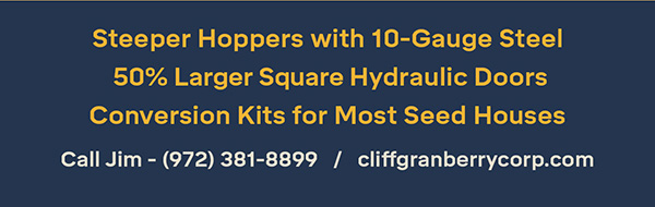 cliffgranberrycorp.com
							 Dallas, Texas
							 972-381-8899
							 ...since 1958