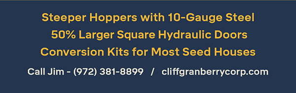 cliffgranberrycorp.com
							 Dallas, Texas
							 972-381-8899
							 ...since 1958