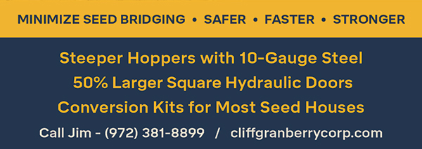 cliffgranberrycorp.com
							 Dallas, Texas
							 972-381-8899
							 ...since 1958