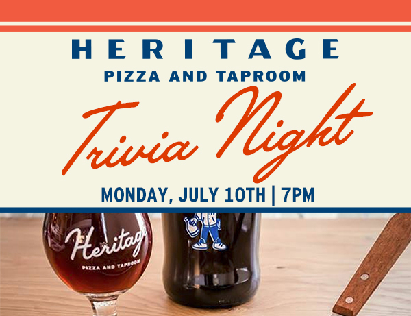 Trivia Night
							 Happy 4th of July
							 See image for details