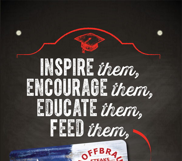 Inspire them, encourage them, educate them, feed them
							 See image for full details