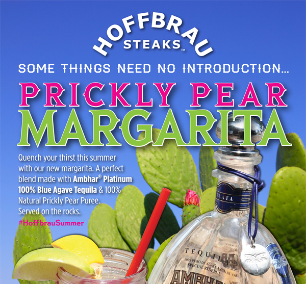 Some things need no introduction...
							 Prickly Pear Margarita
							 See image for full details