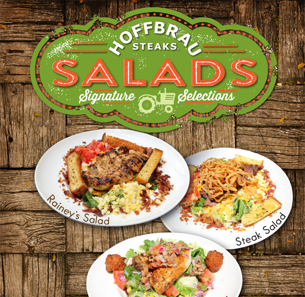 Salads - Signature Selections
							 See image for full details
