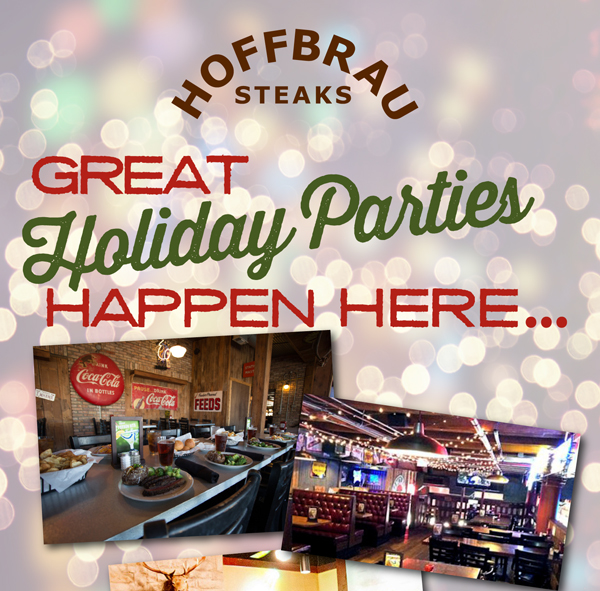 Great Holiday Parties Happen Here...
							 See image for full details